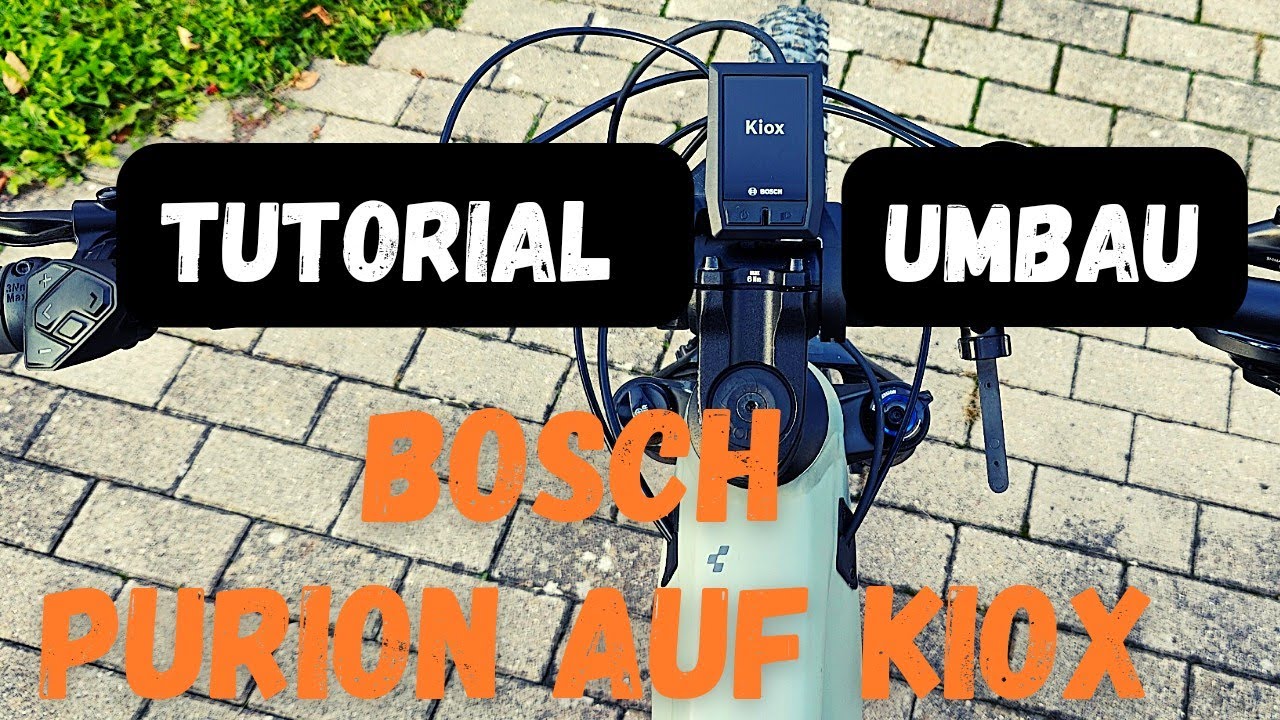 Tutorial | Purion auf Kiox umbauen | Cube Stereo Hybrid