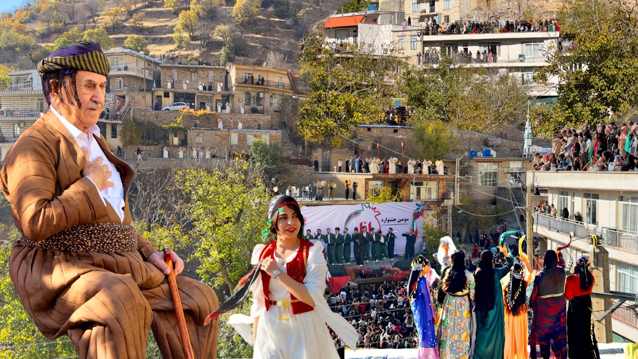 Exploring a Beautiful Day in the Village Pomegranate Festival! IRAN Village life