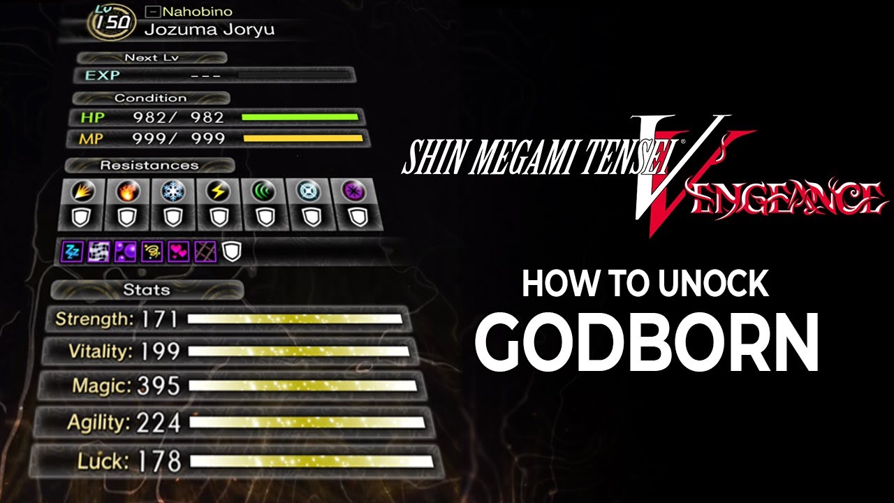 Как разблокировать режим Godborn в Shin Megami Tensei V: Vengeance