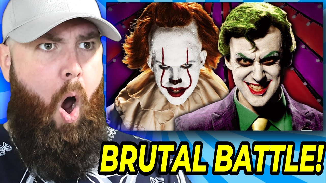 The Joker vs Pennywise | ERB | Brandon Faul Reacts