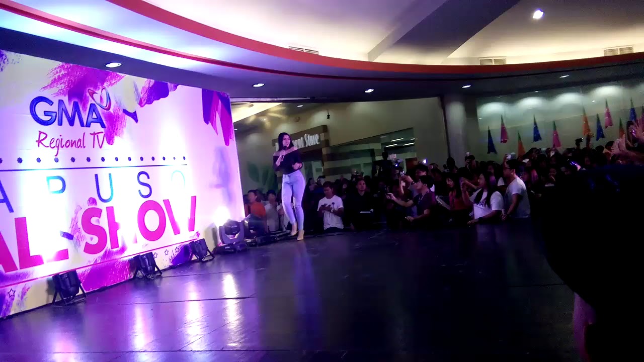 Lindsay De Vera singing 
