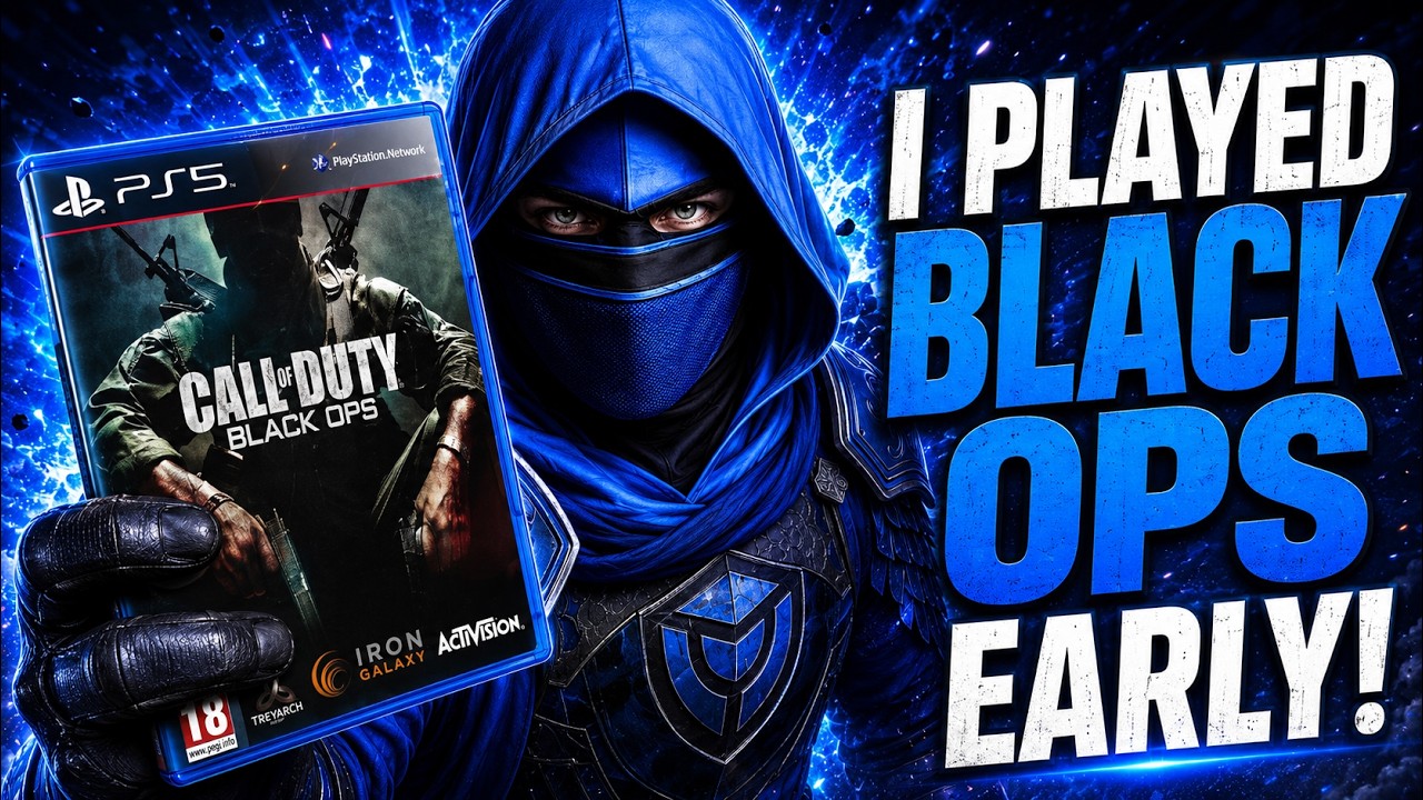 BLACK OPS ВЫХОДИТ НА PS5