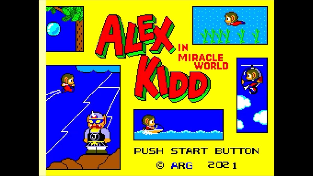 Alex Kidd in Miracle World Extended Edition -1.0-(Sega Master System) Longplay