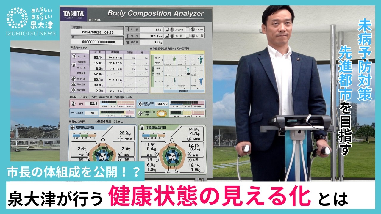 【R6.9.10】IZUMIOTSU NEWS　コメンテーター：泉大津市　南出市長