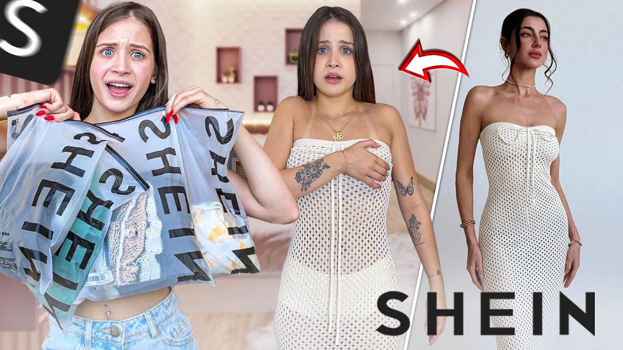 NOSSAS COMPRINHAS DA SHEIN! Expectativa X Realidade