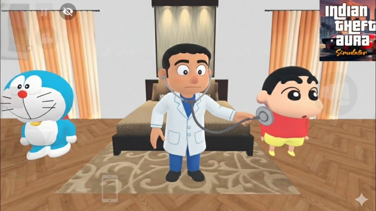 Doraemon Aur Shinchan Ka Check Up 😂