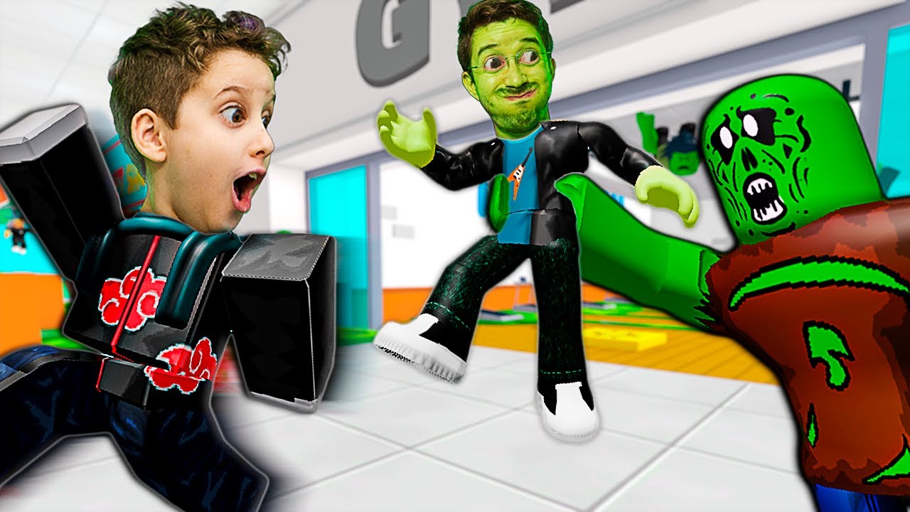 ROBLOX - ESCAPE DO SHOPPING DE ZUMBIS (Escape The MALL Obby)