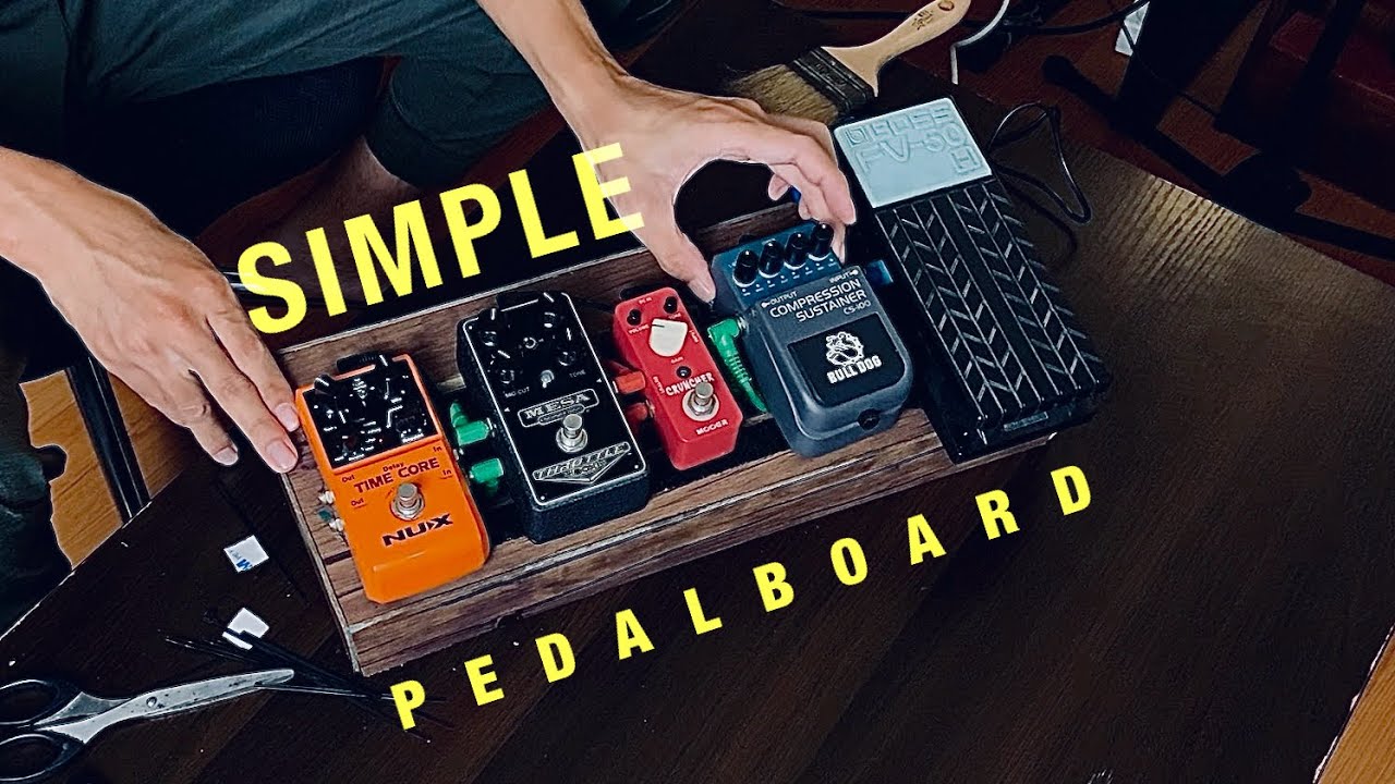 TUTORIAL RAKIT PEDALBOARD EFEK GITAR MINI! Part 1 | Stradaaa
