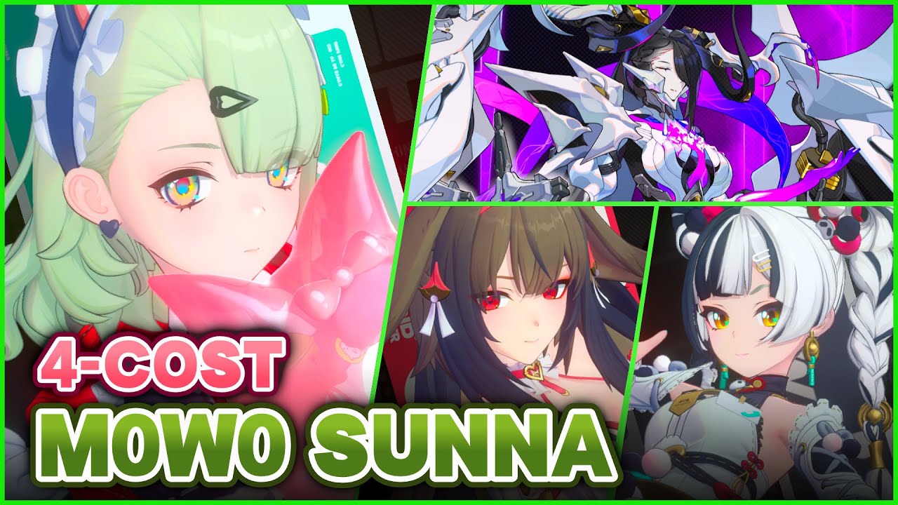 M0W0 Sunna Showcase with Ye Shunguang (4 Cost Team) | First Angel of Delusion! | Zenless Zone Zero