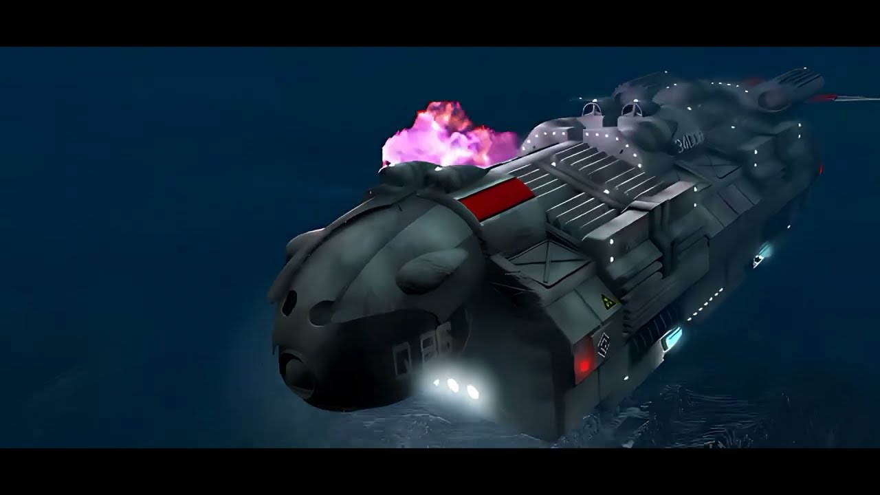 Submarine Titans White Sharks All cinematics 2k 60 fps