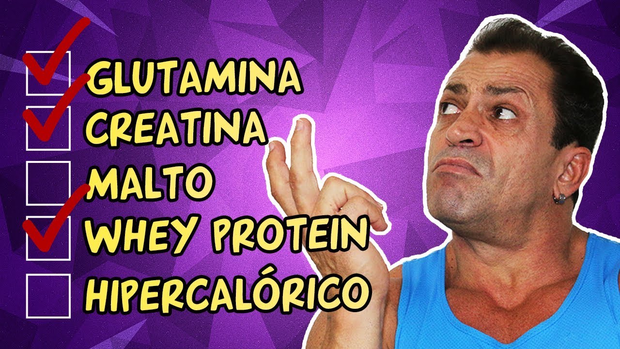 Comprei Creatina, Glutamina, Whey, Hipercalórico e Malto | Como tomar?