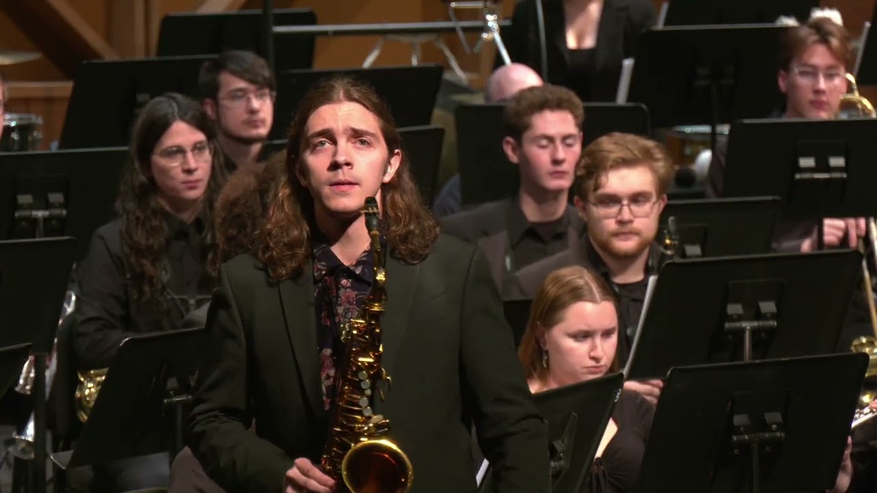 Shrude: Concerto for Alto Saxophone and Wind Ensemble - ADMH, BGSU Wind Ensemble