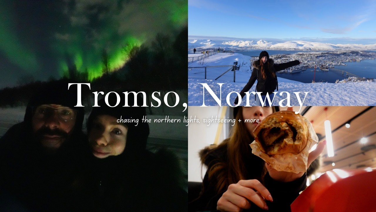 Tromsø Travel Vlog | seeing the northern lights + surprise announcement!
