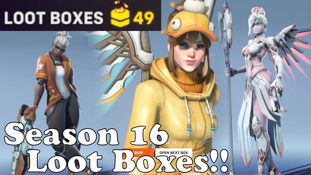 Открытие лутбоксов в Overwatch 2 &mdash; 49 коробок!!! &mdash; 16 сезон #overwatch2 #lootboxes
