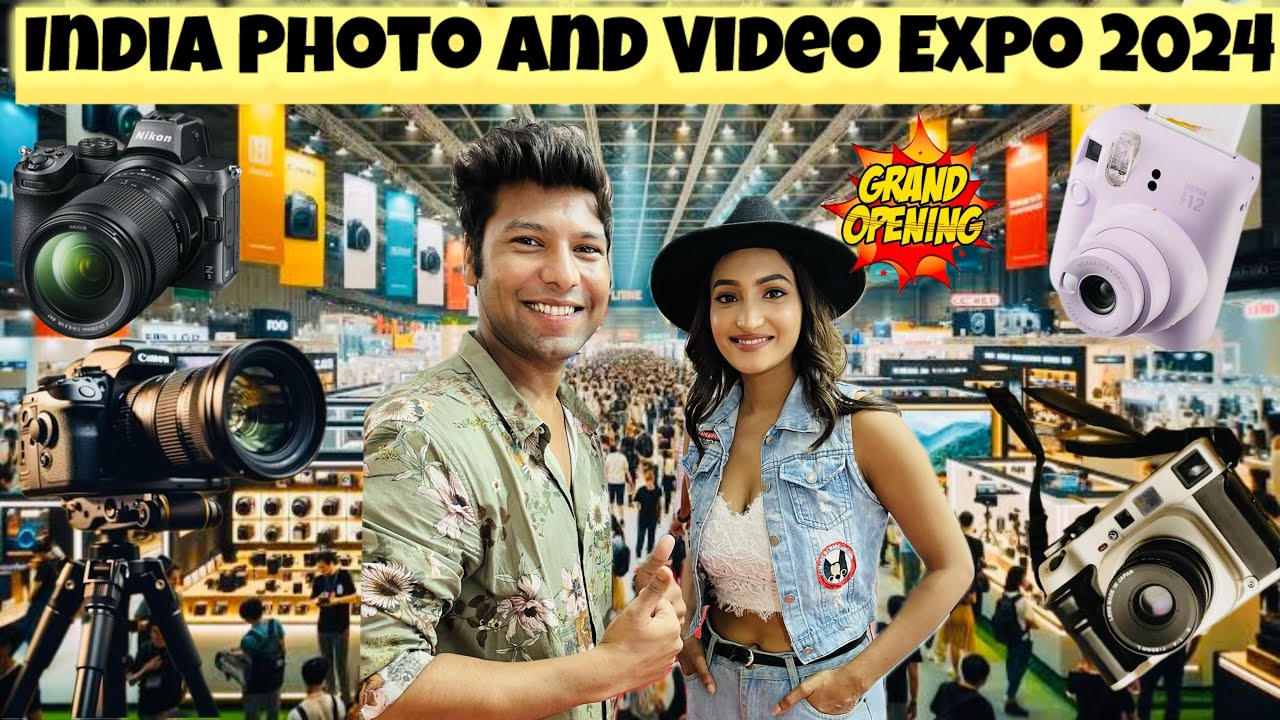 India ‘s Biggest Photo and Video Expo in Lucknow 📷📽️| different types of camera 😱 | camera gears 👌
