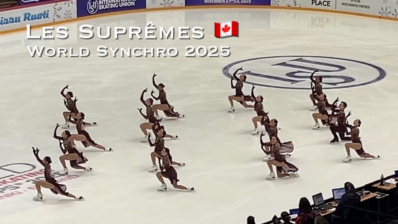 Les Suprêmes 🇨🇦 FS - World Synchro 2025 - Synchronized skating
