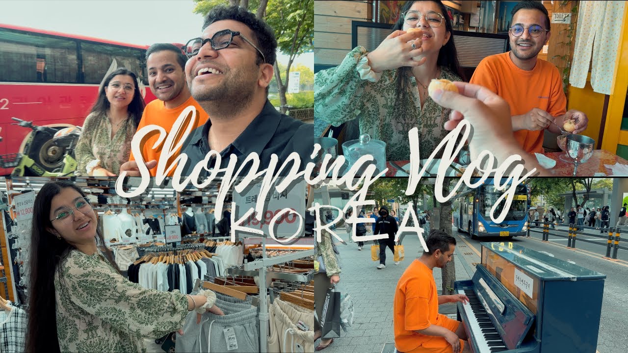 Summer Shopping 🛍️  and Delicious Indian Food 🍲 In Korea | Indian in Korea