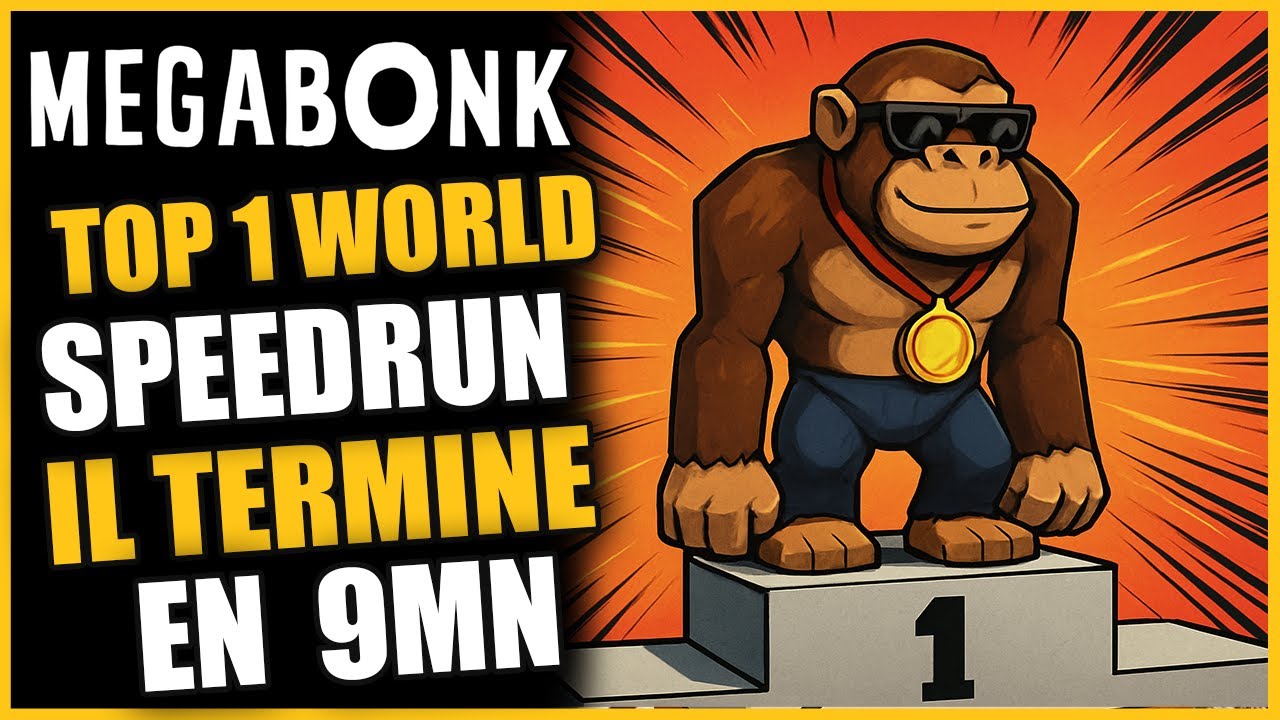 LE TOP 1 WORLD SPEEDRUN COMMENTÉ ET EXPLIQUÉ sur MEGABONK FR (commentaries)