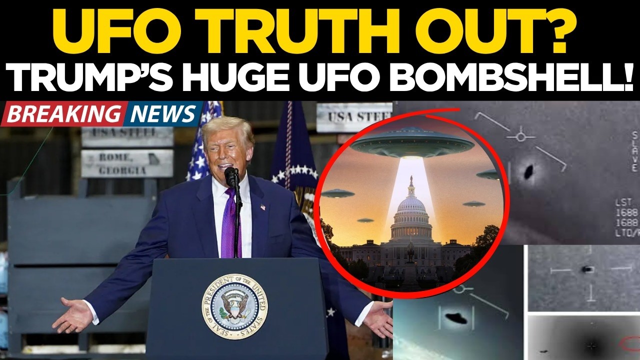 LIVE | UFO Sighted In US | Trump Reveals Shocking Details On Alien | UFO Congress Hearing