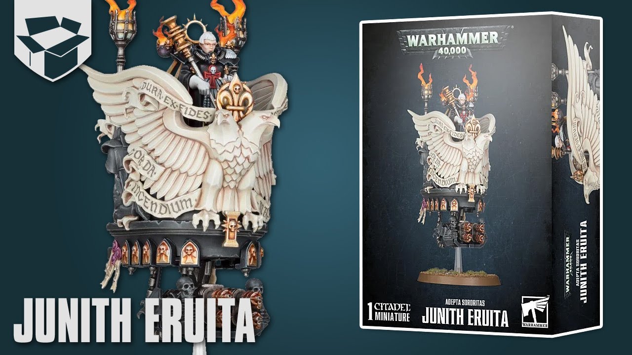 Распаковка - Adepta Sororitas Junith Eruita