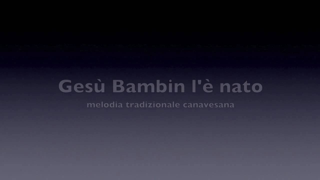 Gesù Bambin l'è nato - Ensemble del Doppio Bordone
