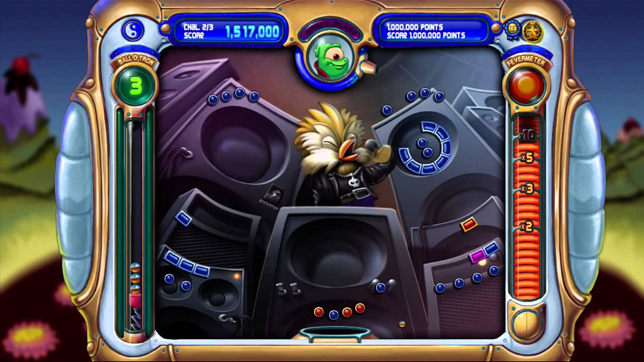 Peggle Nights challenge 9-5  score 1 mill points (2.4 mill)