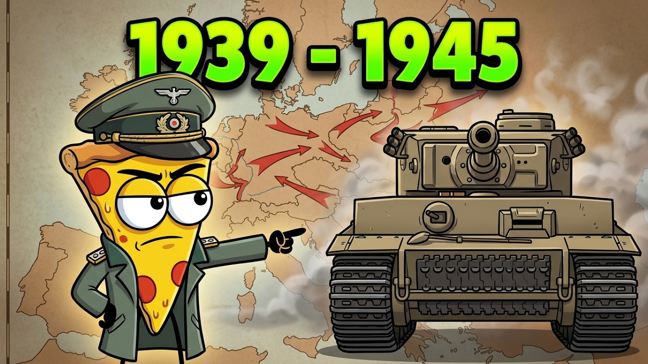 🌍 La II Guerra Mundial 😱 Resumen Historia rápido