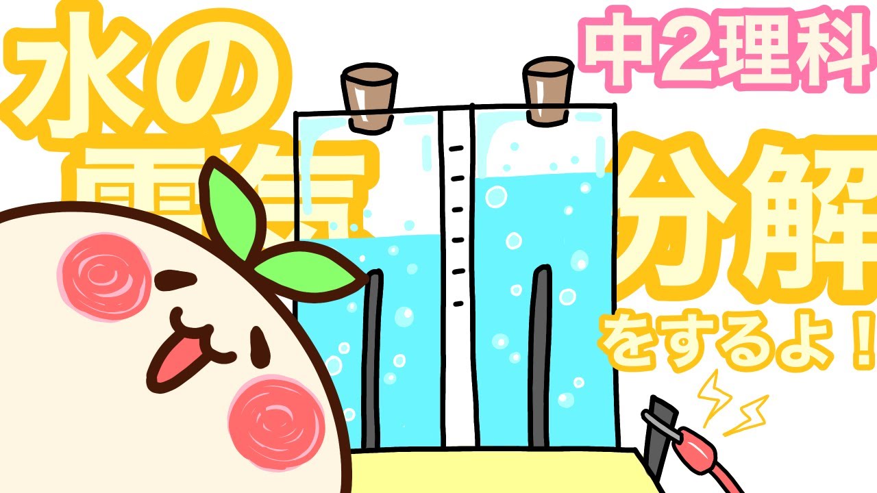【中2理科c3】水の電気分解だ！！