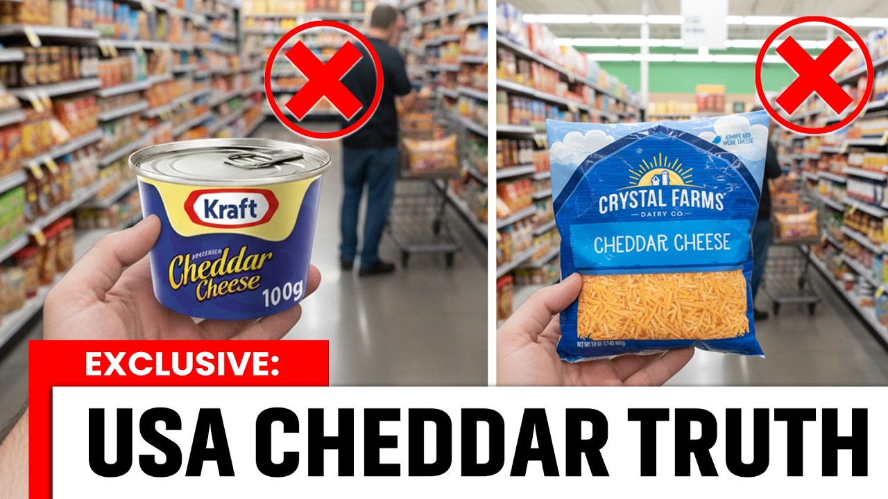 9 WORST USA Cheddar Cheese Brands Are A Disgrace