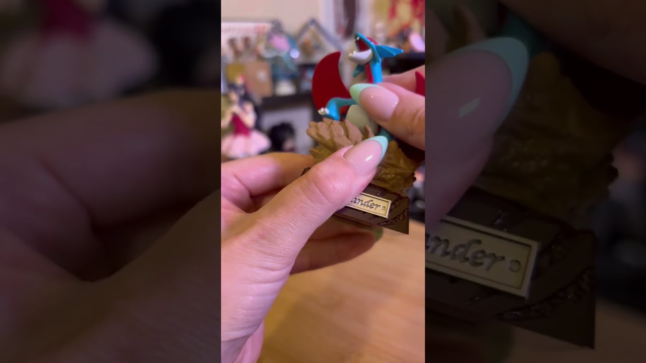 Salamence Re-ment Pokemon POCKET STATUE -Dragon Type#rement #pokemon  #unboxing #salamence