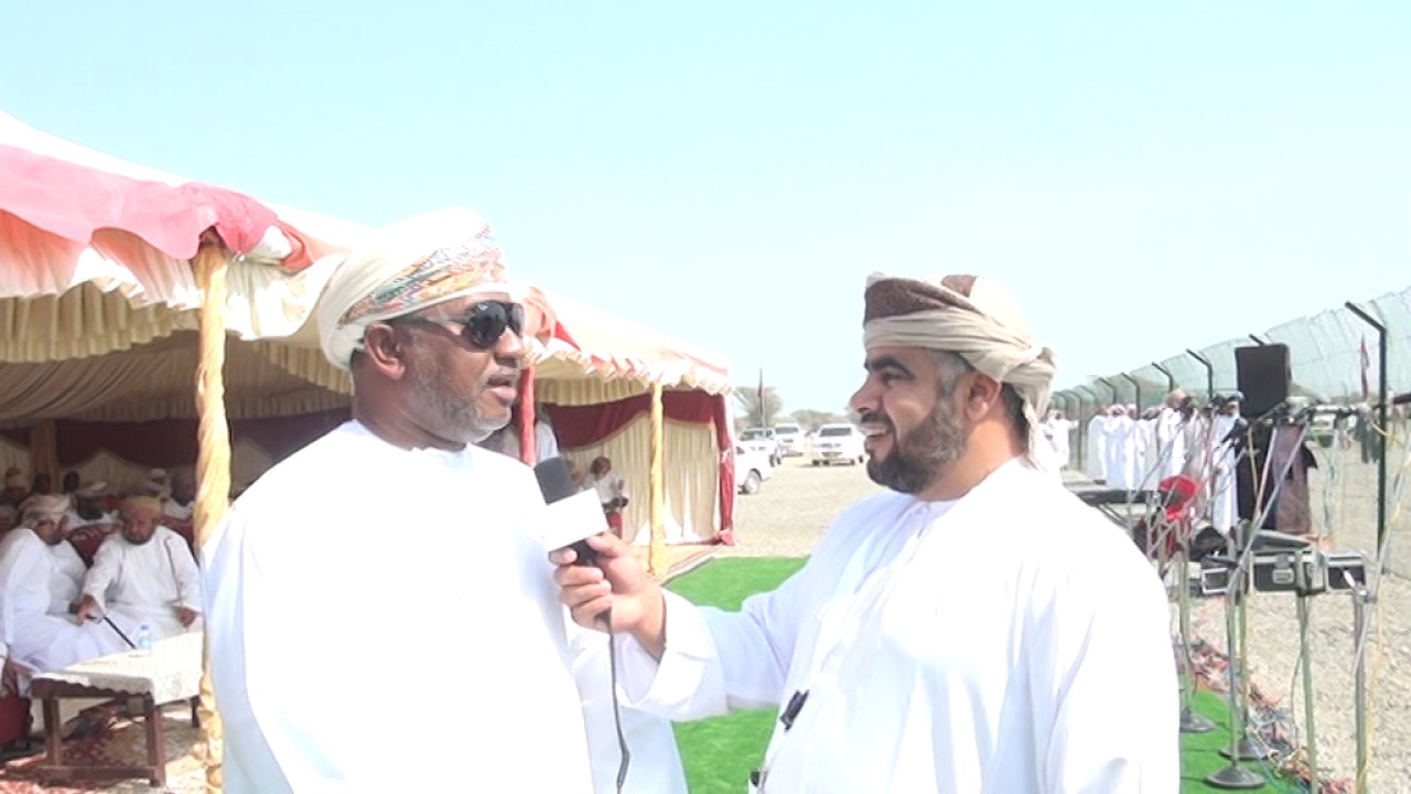 لقاء موقع الشاطر مع خميس بن مسعود الدوار الزدجالي ضمن مهرجان الخابوره الاول