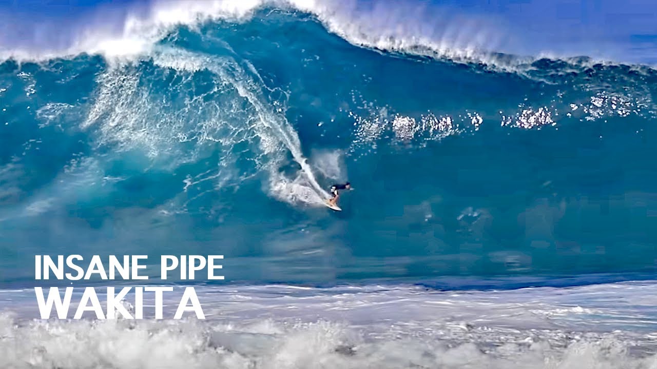 The Most Insane Wave I've Ever Seen😱Pipeline North Shore Hawaii | Taichi Wakita, Makai McNamara
