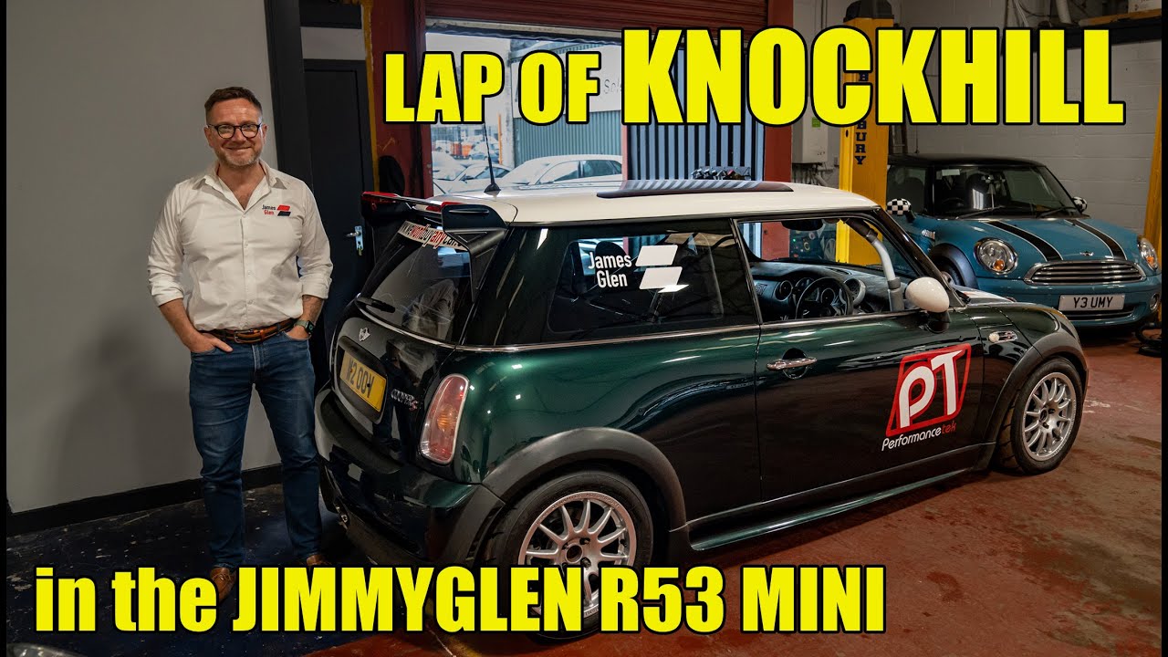 Laps of Knockhill in a 20yr old R53 MINI Cooper S