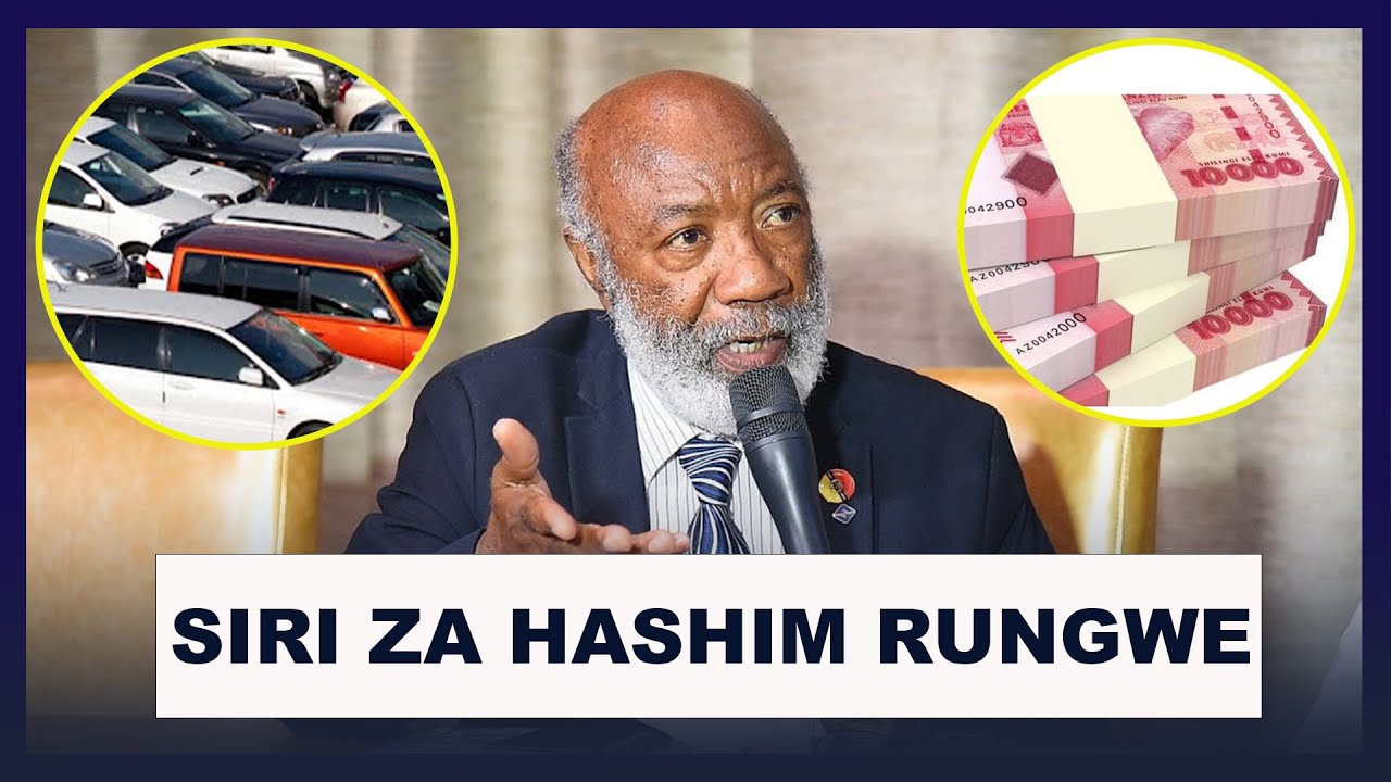USIYOYAJUA KUHUSU MAISHA YA HASHIM RUNGWE; BILIONEA TOKA KITAMBO, VITUKO NA NDOTO YA URAIS