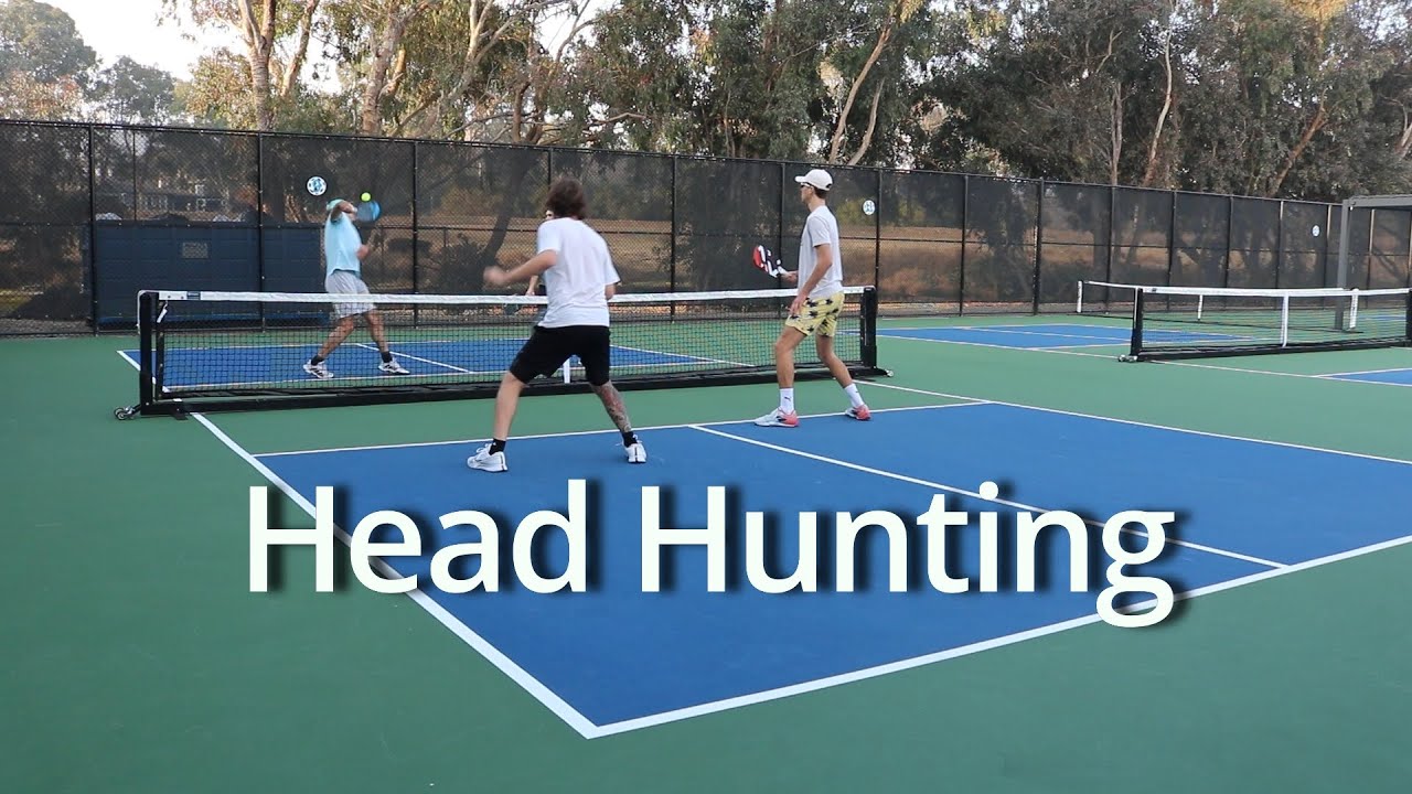 4.5 Doubles Pickleball - Heads Shots, ATPs, and Bad Lobs