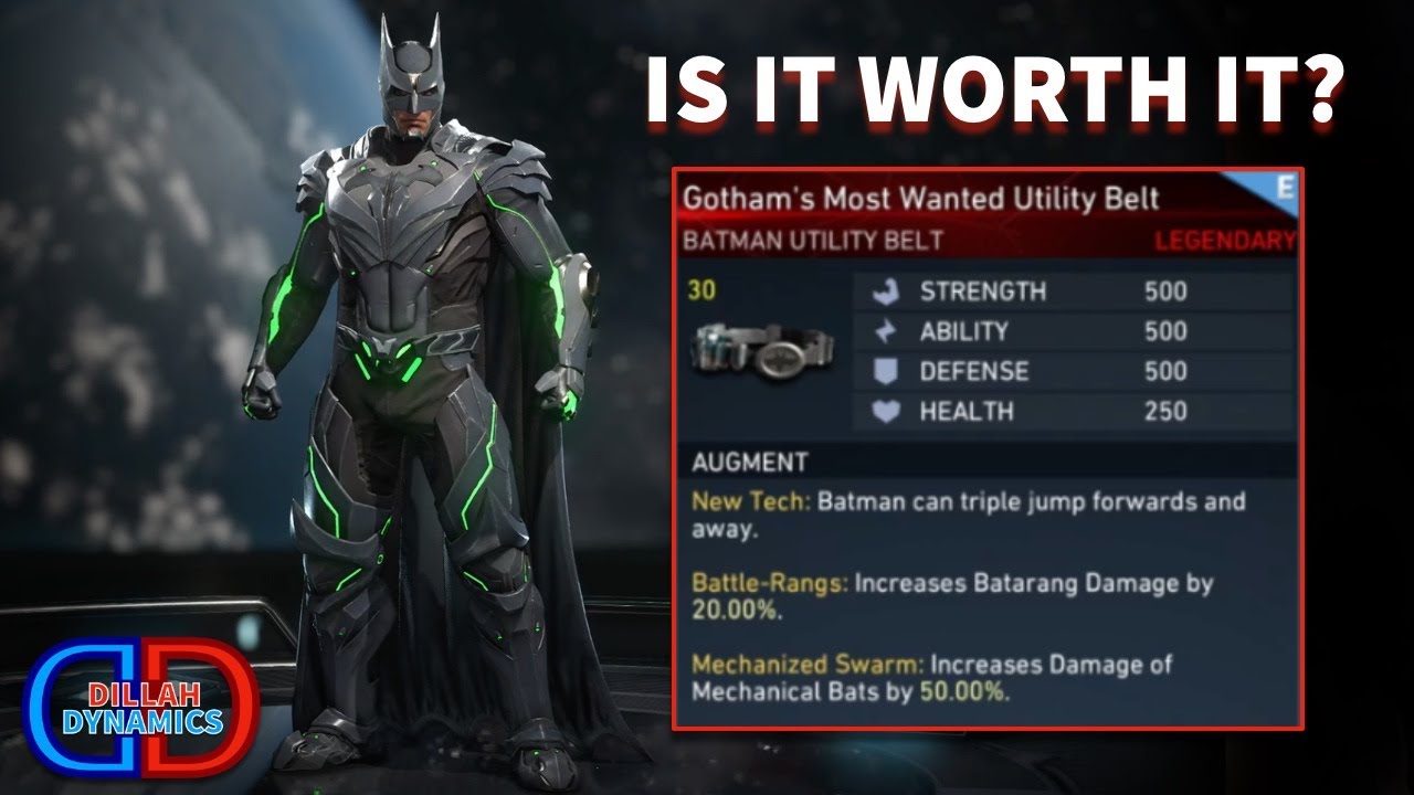 I FINALLY Unlocked Batman's LEGENDARY Gear! Was It Worth The Grind?