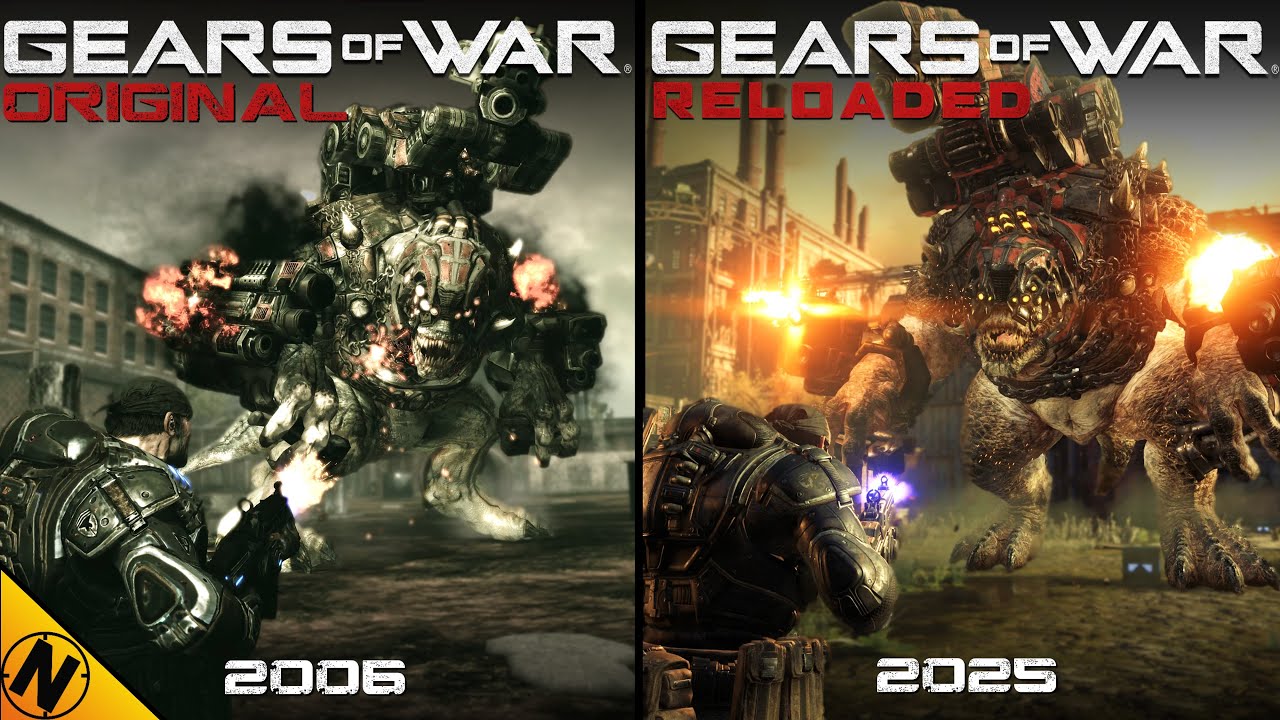 Gears of War: Reloaded vs Original | Direct Comparison