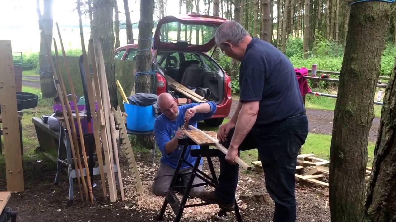 Bow making fest! @west Lothian archers