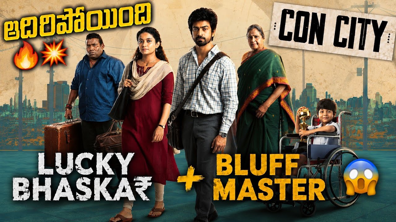 Con City Movie Review Telugu 🔥 | Arjun Das | Con City Movie | Movie Review | Moviebuzz Telugu |