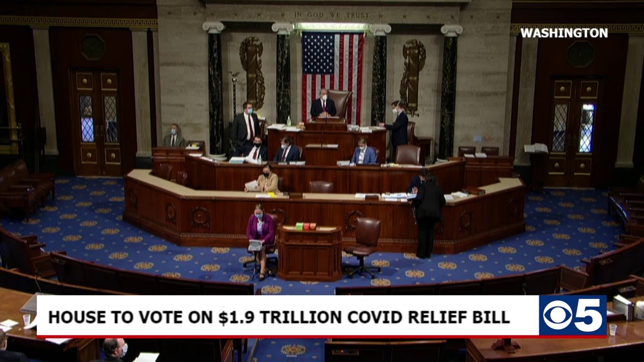 House to vote on $1.9 trillion COVID relief bill, handing Biden major legislative win