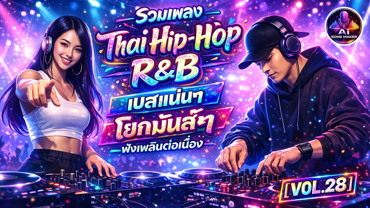 Thai Hip-Hop R&B เบสแน่นๆ โยกมันส์ๆ ฟังเพลิน ต่อเนื่องสนุกๆ [VOL.28]