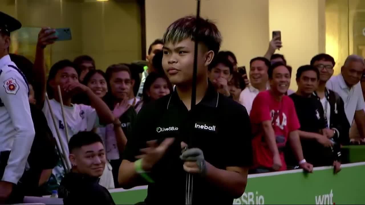 Jaybee Sucal GOES CLUTCH against Paul John Ortega | Philippines Open Pool Championship.