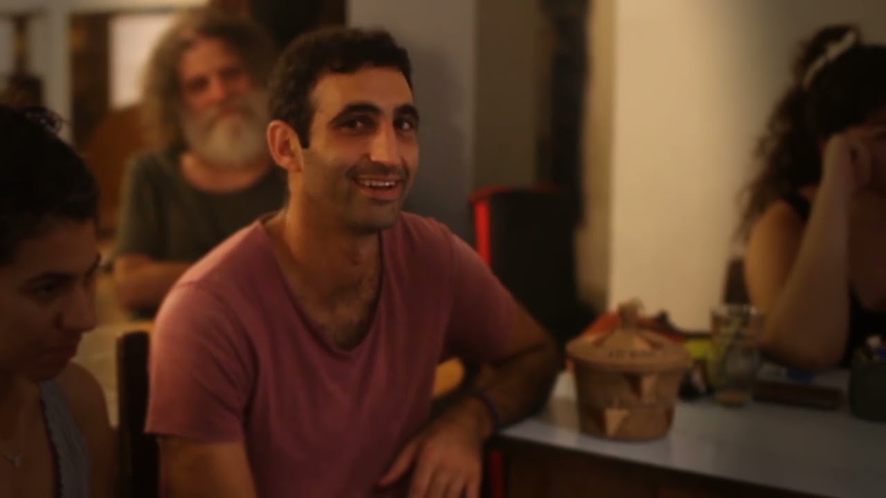 Ya Rayah, Nika Kushnir (accordion), Faraj Srour (voice and piano), Itamar Shapira (voice and guitar)
