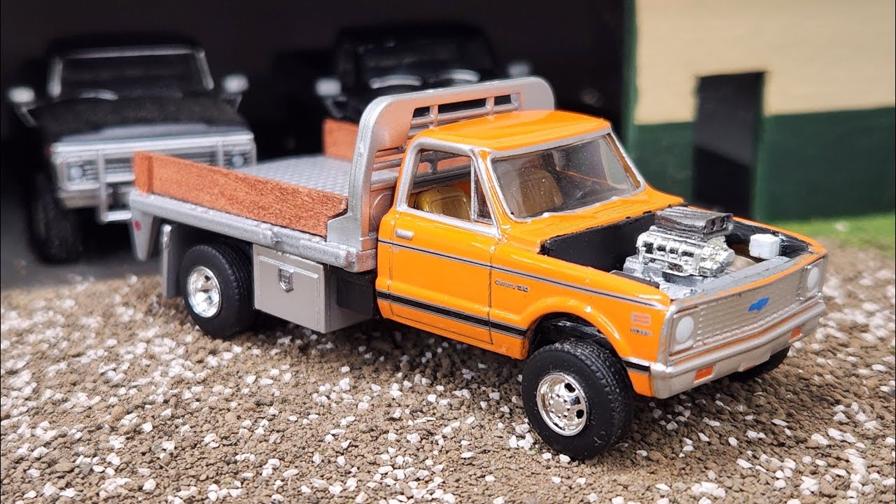 72 Chevy Hotrod Flatbed  ( Full Build )