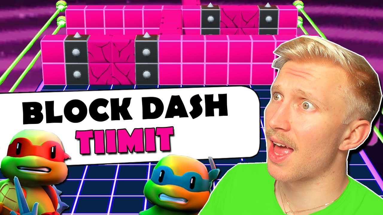 Block Dash, mut TIIMEISSÄ! 🤩 | Turtlesit SAAPUU! 🐢 | 0.70 Päivitys | Stumble Guys Suomi