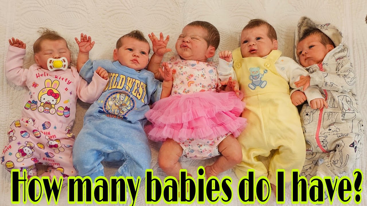 The BIGGEST Reborn Collection! 🍼 Changing ALL MY Dolls 👶 Sharing Details 🎀 nlovewithreborns2011 ❤️