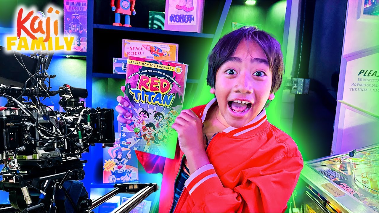 Ryan ON THE SET of Ryan's World THE MOVIE!