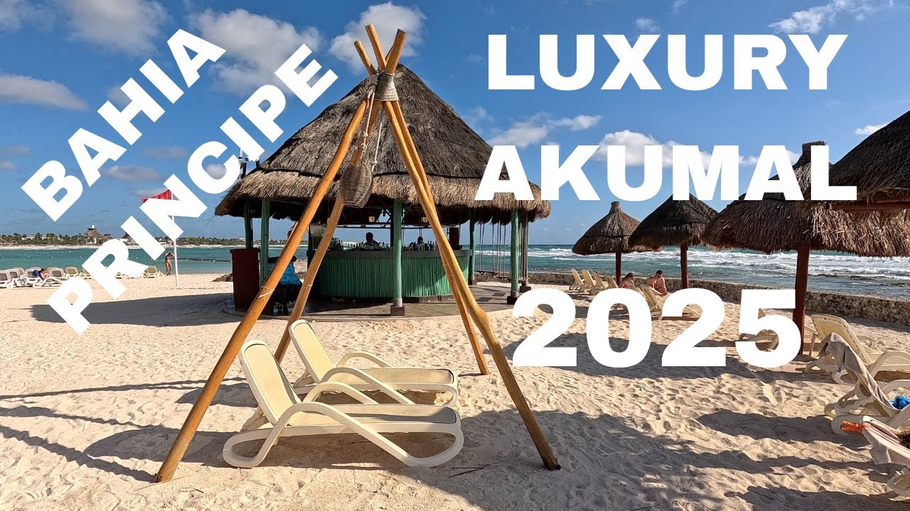 Bahia Principe Luxury Akumal Walkaround 2025 Cancun Mexico Beach Vacation