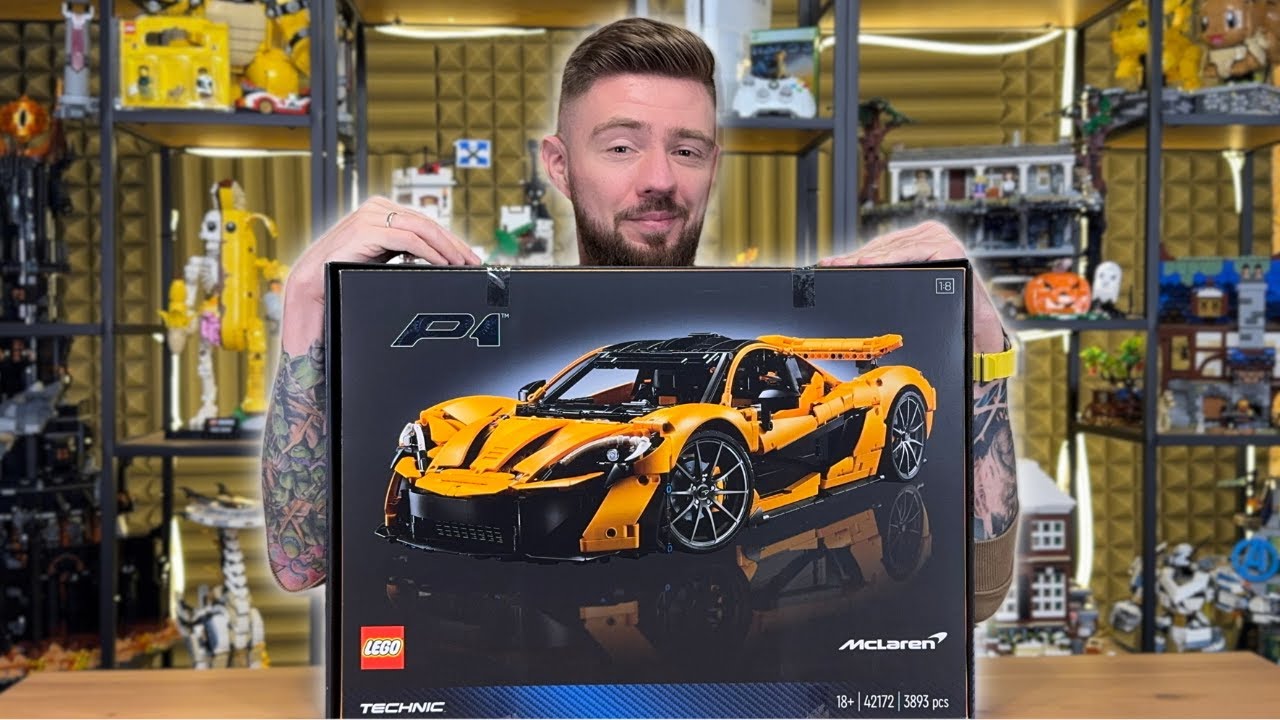 MCLAREN P1 🛞 LEGO TECHNIC 42172 RECENZJA