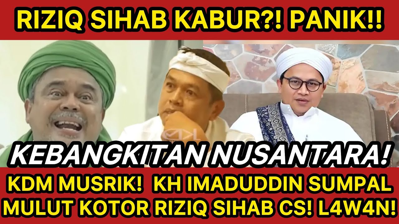 KARTU AS RIZIQ SIHAB DIBOCORKAN KH IMADUDDIN?! KANG DEDI JEBOL KANDANG HABIB! KEBANGKITAN NUSANTARA!